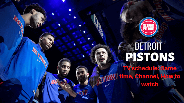 2022-23 Detroit Pistons Schedule: Game time, Channel, How to watch