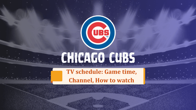 Chicago Cubs Schedule 2023 Game Time Channel How To Watch